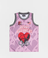 Heart Breakers Club Basketball Jersey - Mauve